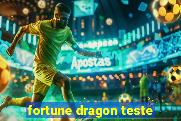 fortune dragon teste